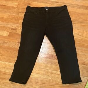 Kut from the Kloth Black Slim Crop Pants 16P